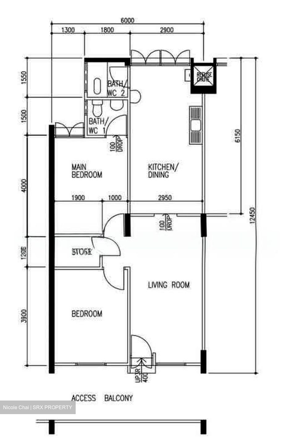 Blk 363 Bukit Batok Street 31 (Bukit Batok), HDB 3 Rooms #593077211